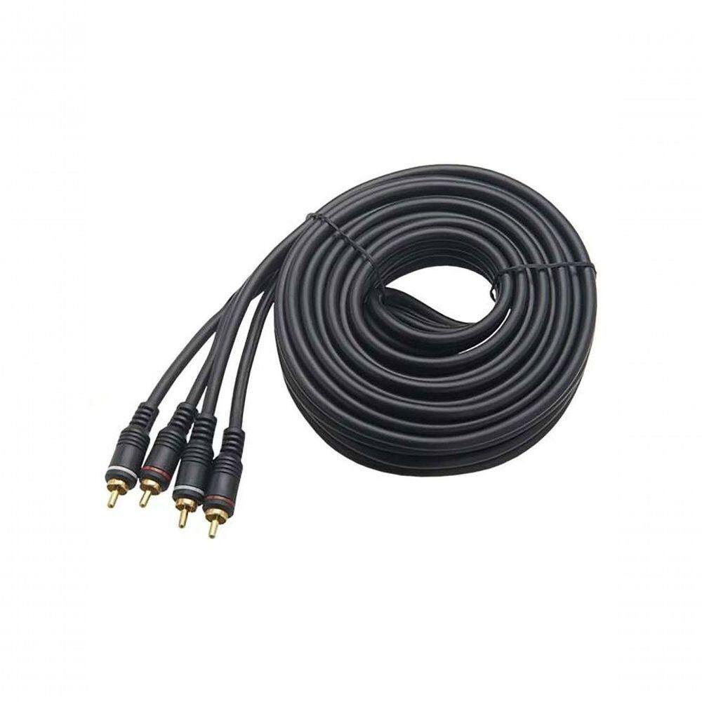 Cabo áudio Nwt2rca E2rca 5m Preto