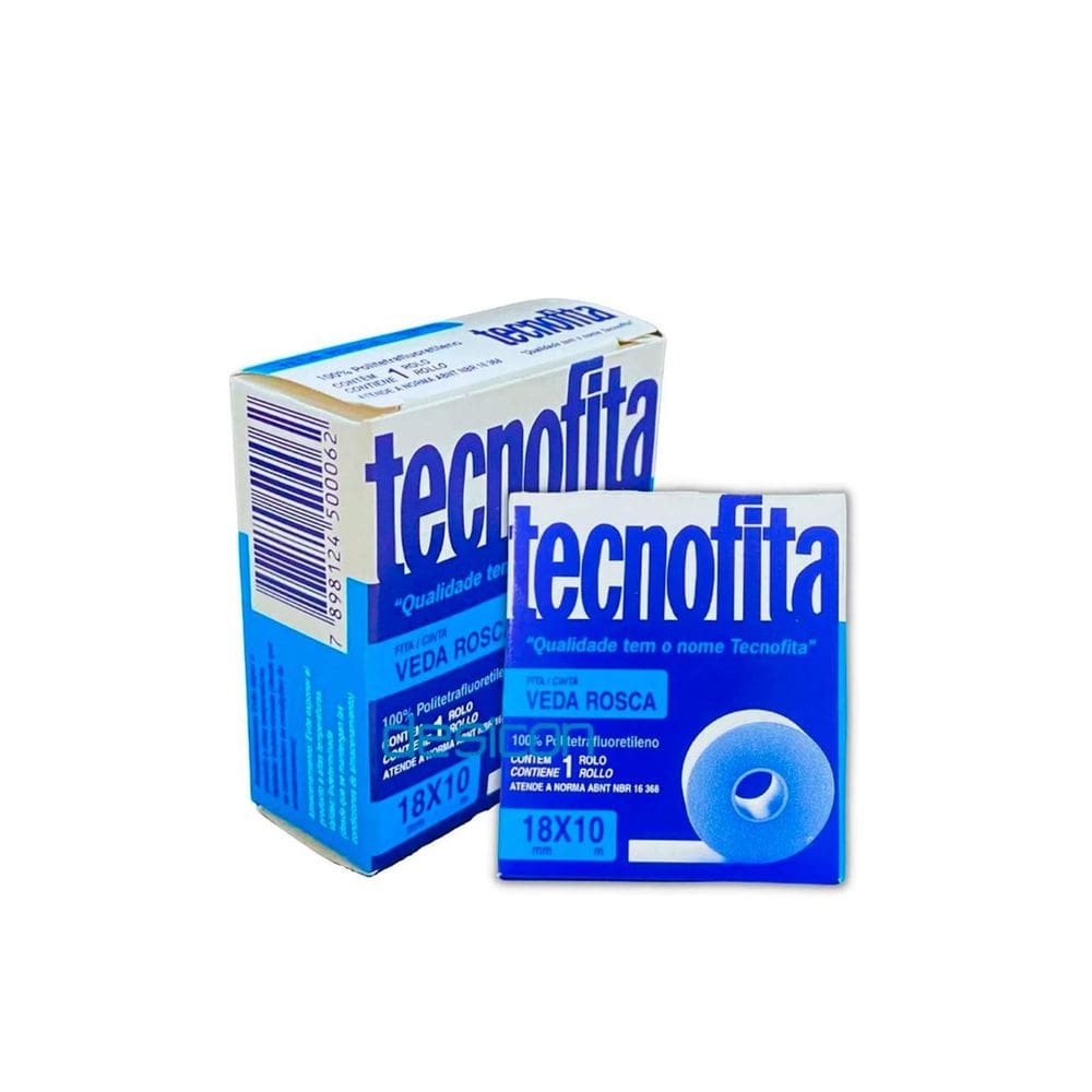 Fita Veda Rosca 18mm x 10mt - Multifita - Durável