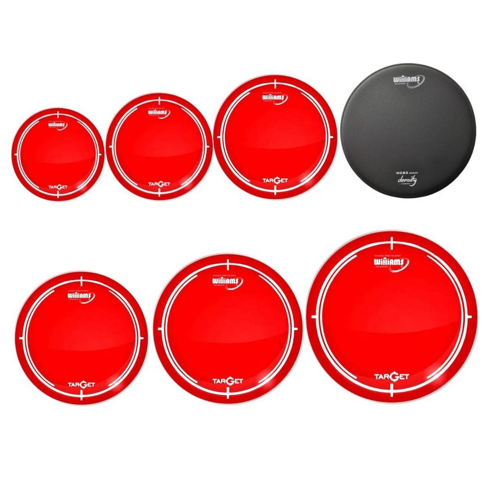 Kit Peles Wr2 Williams Vermelha 8 10 12 14 16 22 14Cx Wcb2