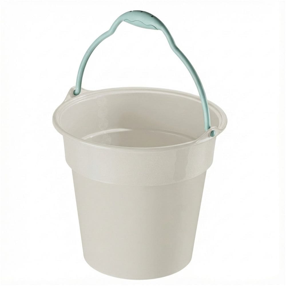 Balde Plástico 8 Litros Para Limpeza Casa Lavanderia - SR610R Sanremo