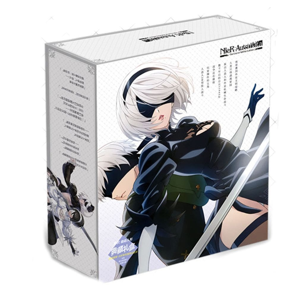 Box Set Nier: Automatas Anime Manga com suporte DIY, 19 unidades