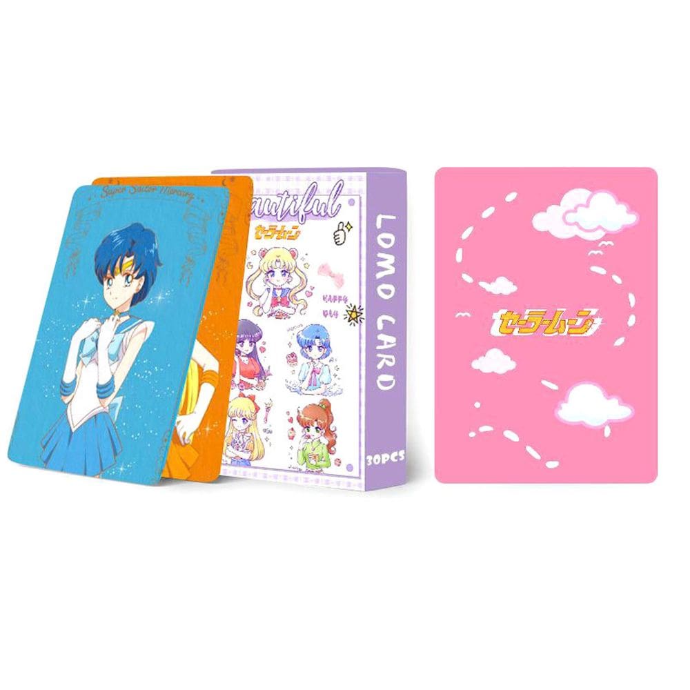 Lomo Cards Sailors Moons, dupla face, 30 unidades/pacote