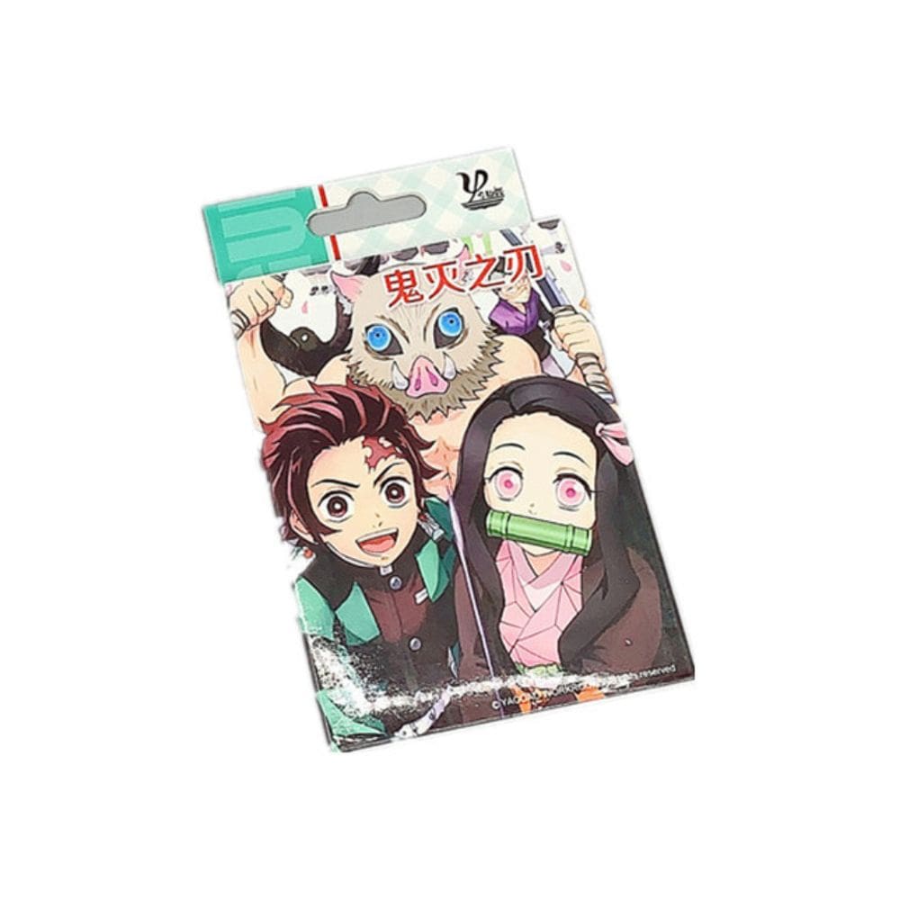 Baralho de cartas Demons Slayers Anime Poker Deck 54 unidades/pacote