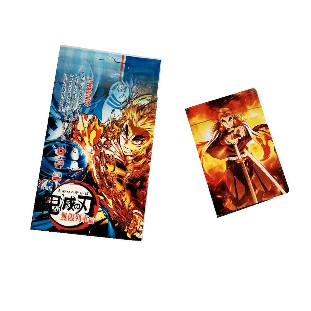 Baralho de cartas Demons Slayers Anime Poker Deck 54 unidades/pacote