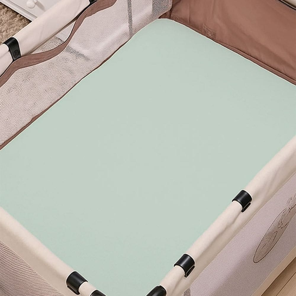 Lençol com Elástico de Malha para Berço Cercado Bublim