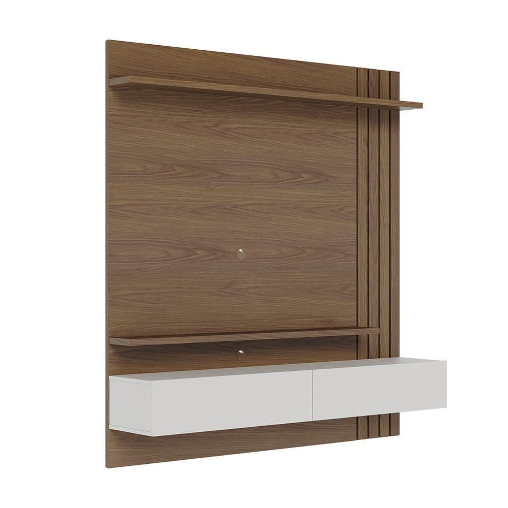 Home Suspenso Juriti 150cm 3 Portas Basculantes - Ssx Multicoisas Cor Amendoa/off White Matte