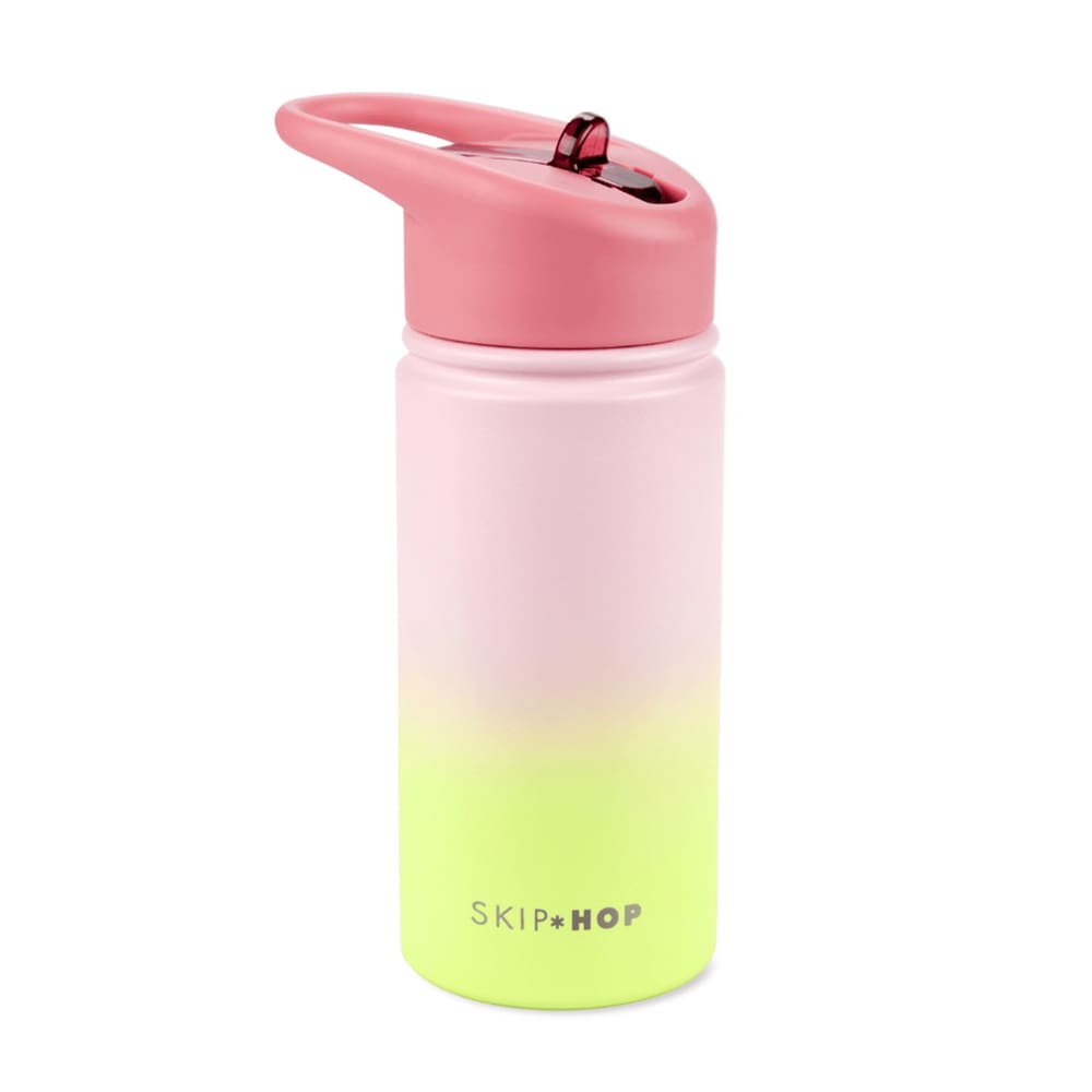 Garrafa Térmica de Aço Inox 450 ml Ombre Rosa - Skip Hop