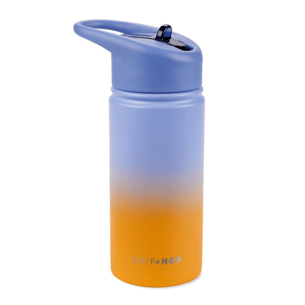 Garrafa Térmica de Aço Inox 450 ml Ombre Azul - Skip Hop