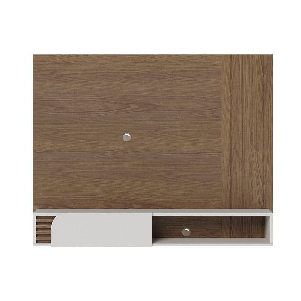 Home Suspenso Jurere 1 Porta Basculante - Ssx Multicoisas Cor Amendoa/off White Matte