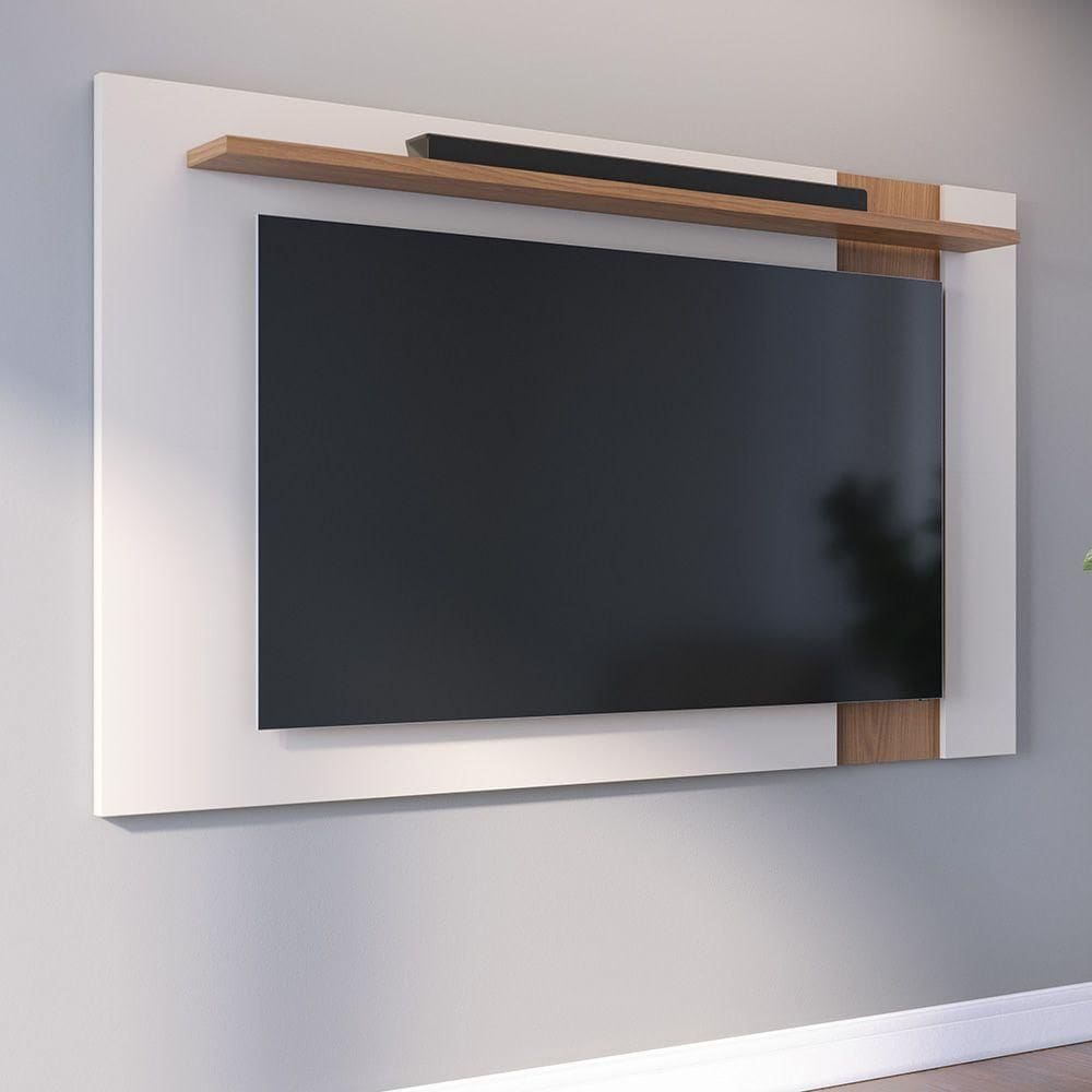 Painel Extensivo Leme - Ssx Multicoisas Cor Off White Matte/freijo