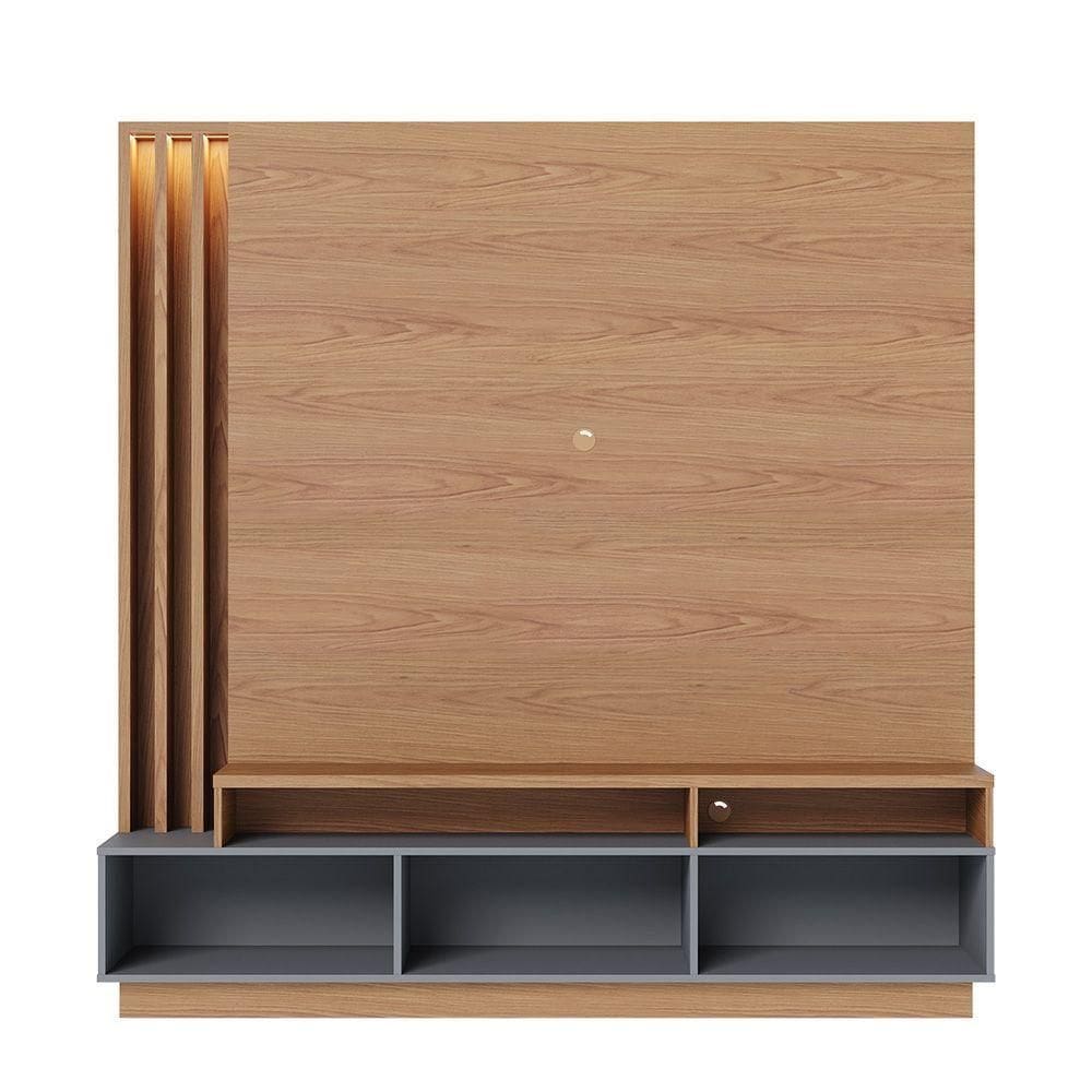 Home Humaita 2 Portas Basculantes - Ssx Multicoisas Cor Freijo/cinza Fosco