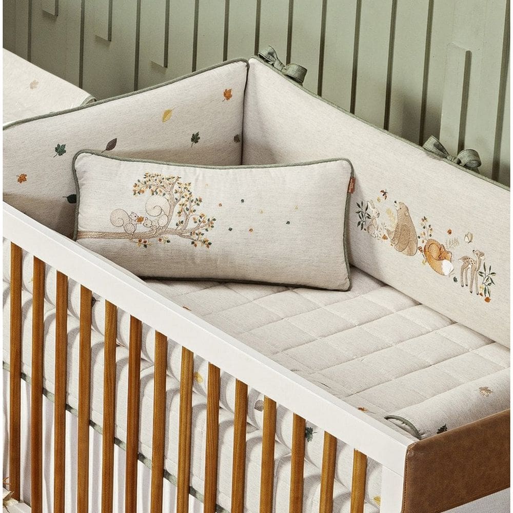 Kit de Berço Ventos do Outono - 09 Peças - Batistela Baby
