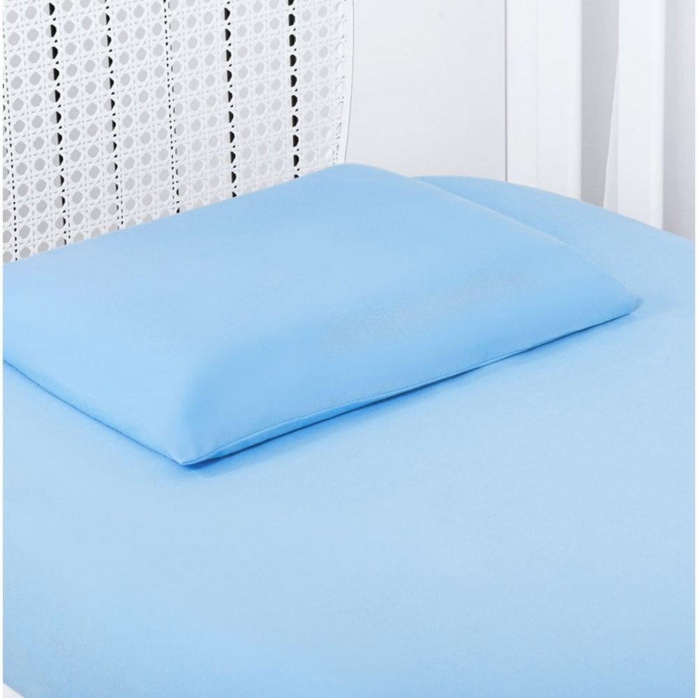 Jogo de Lençol Malha Penteada - Azul - 2 peças - Batistela Baby