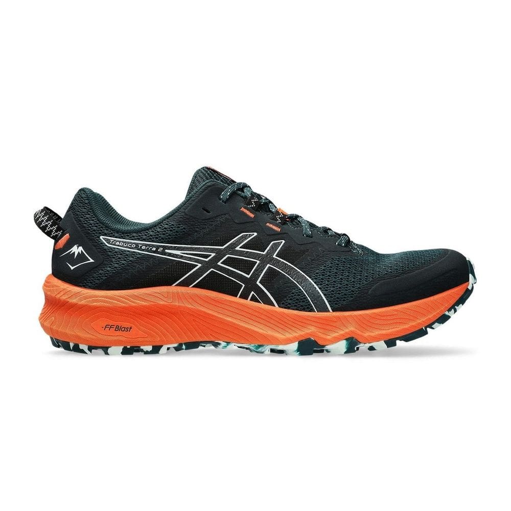 Tênis Asics Gel Trabuco Terra 2 Masculino - Verde+laranja