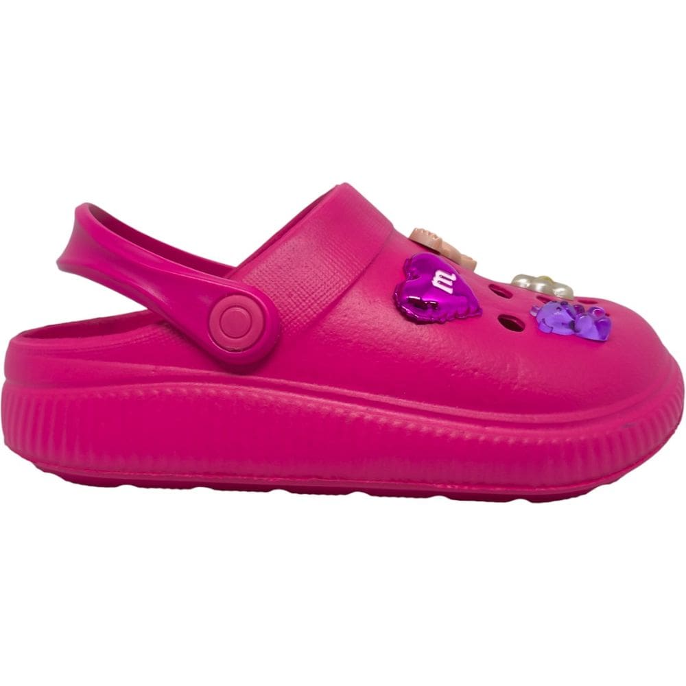 Babuche Infantil Menina Casual Dia a Dia passeio Escola Conforto com Botons Molekinha 2591.106