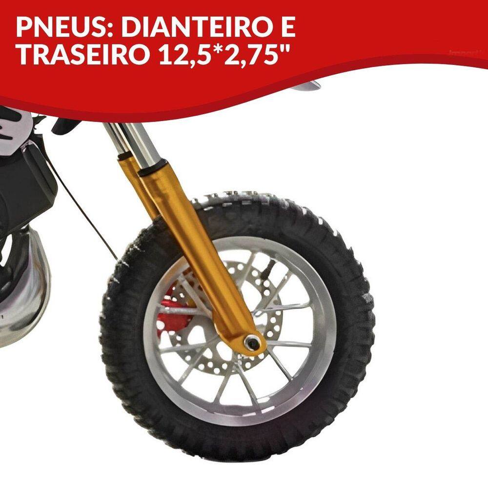 Mini Moto Infantil Gasolina 2 Tempos 49CC | Casas Bahia