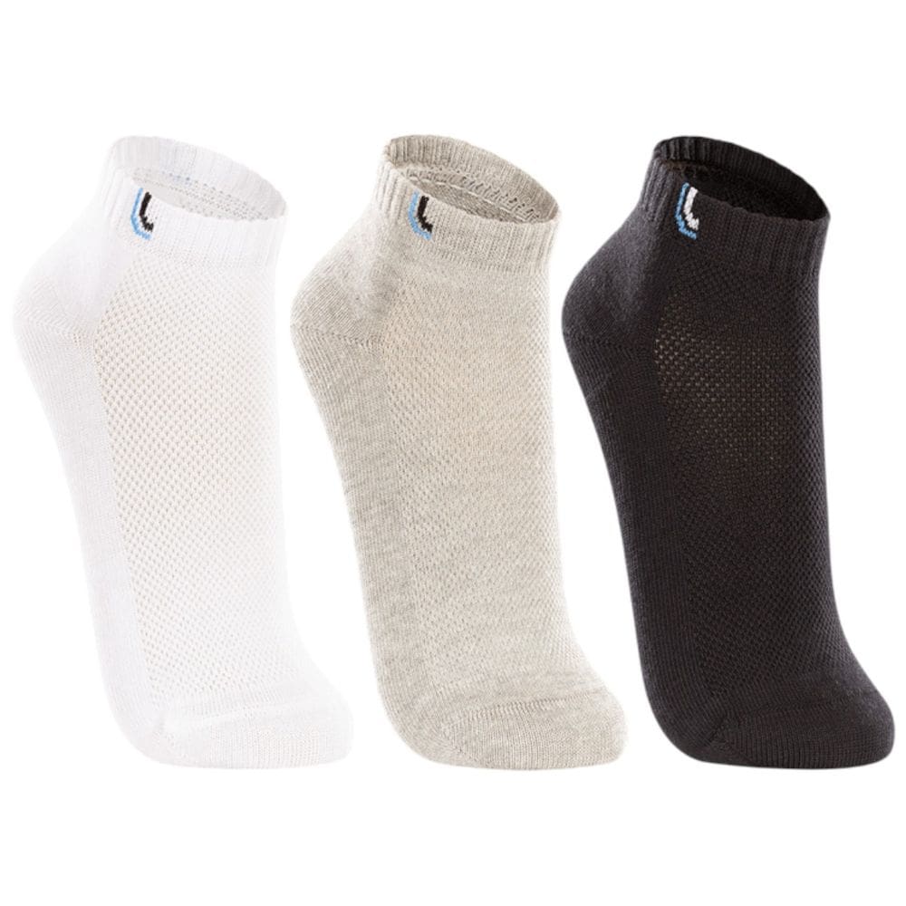 Meia Kit Três Pares Unissex Casual Dia a Dia Cano Curto Lupo 03225-089