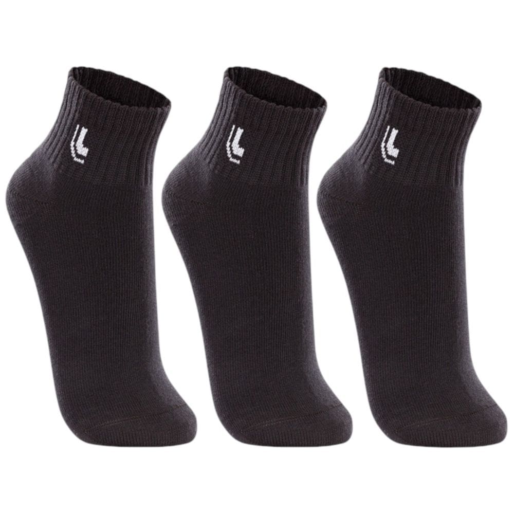 Meia Kit 3 Pares Unissex Casual Dia a Dia Cano Médio Lupo 03223-089