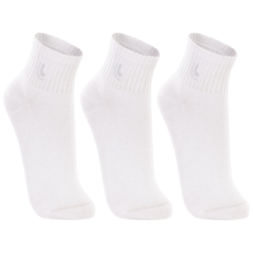 Meia Kit 3 Pares Unissex Casual Dia a Dia Cano Médio Lupo 03223-089