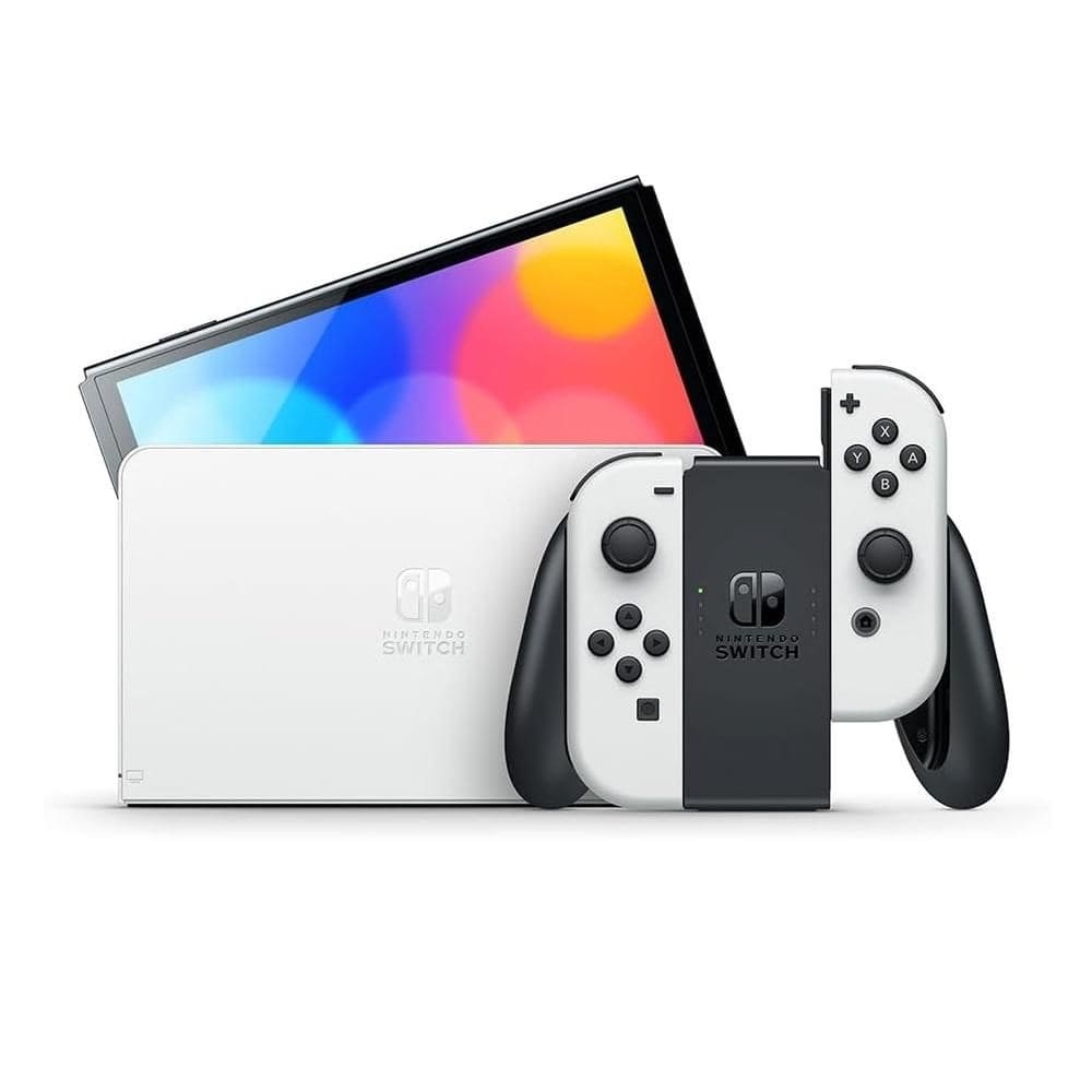 Console Nintendo Switch OLED com Joy-Con Branco | Casas Bahia