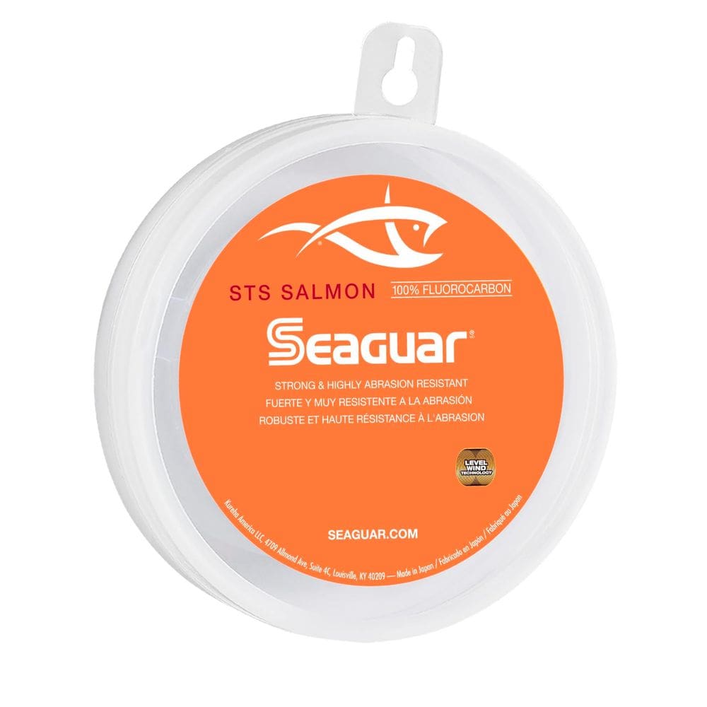 Linha Seaguar STS Salmon Fluorcarbono Leader 30Lb 0.52mm 91,6m Anti-Torção