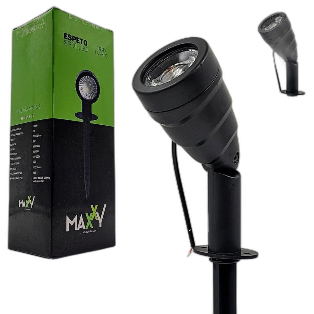 Espeto LED 5W Maxxy - Iluminação para Jardim