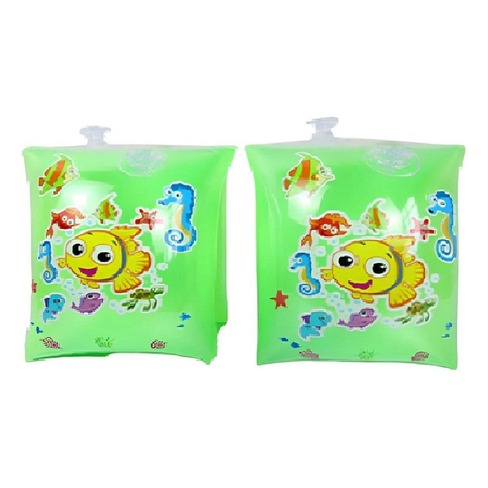 Boia De Braço Infantil Maxsol Desenhos Fundo Do Mar