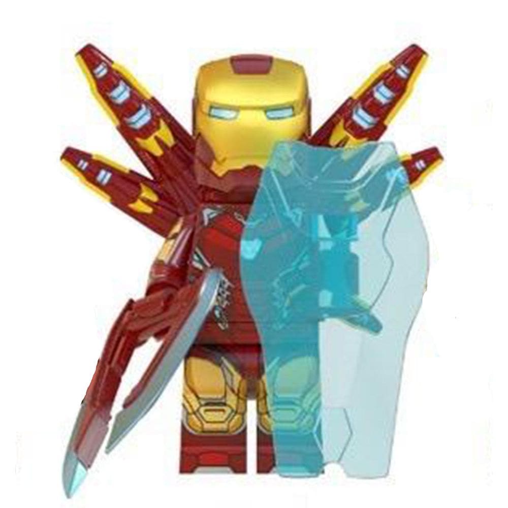 Boneco Blocos De Montar Vingadores Iron Man Mk 85 Avengers