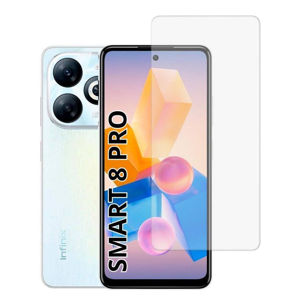 Pelicula De Hidrogel Compatível Para Infinix Smart 8 Pro
