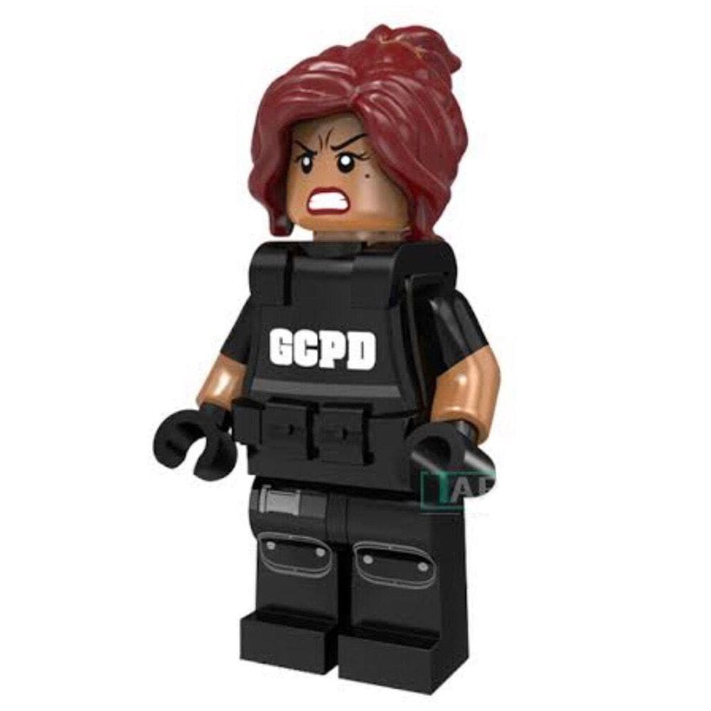 Boneco Blocos De Montar Bárbara Gordon Batman