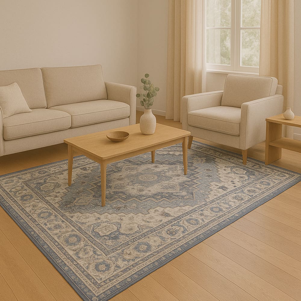 Tapete Vinci Pelo Baixo Antialérgico Impermeável 140x200cm Jolitex  - Napoles