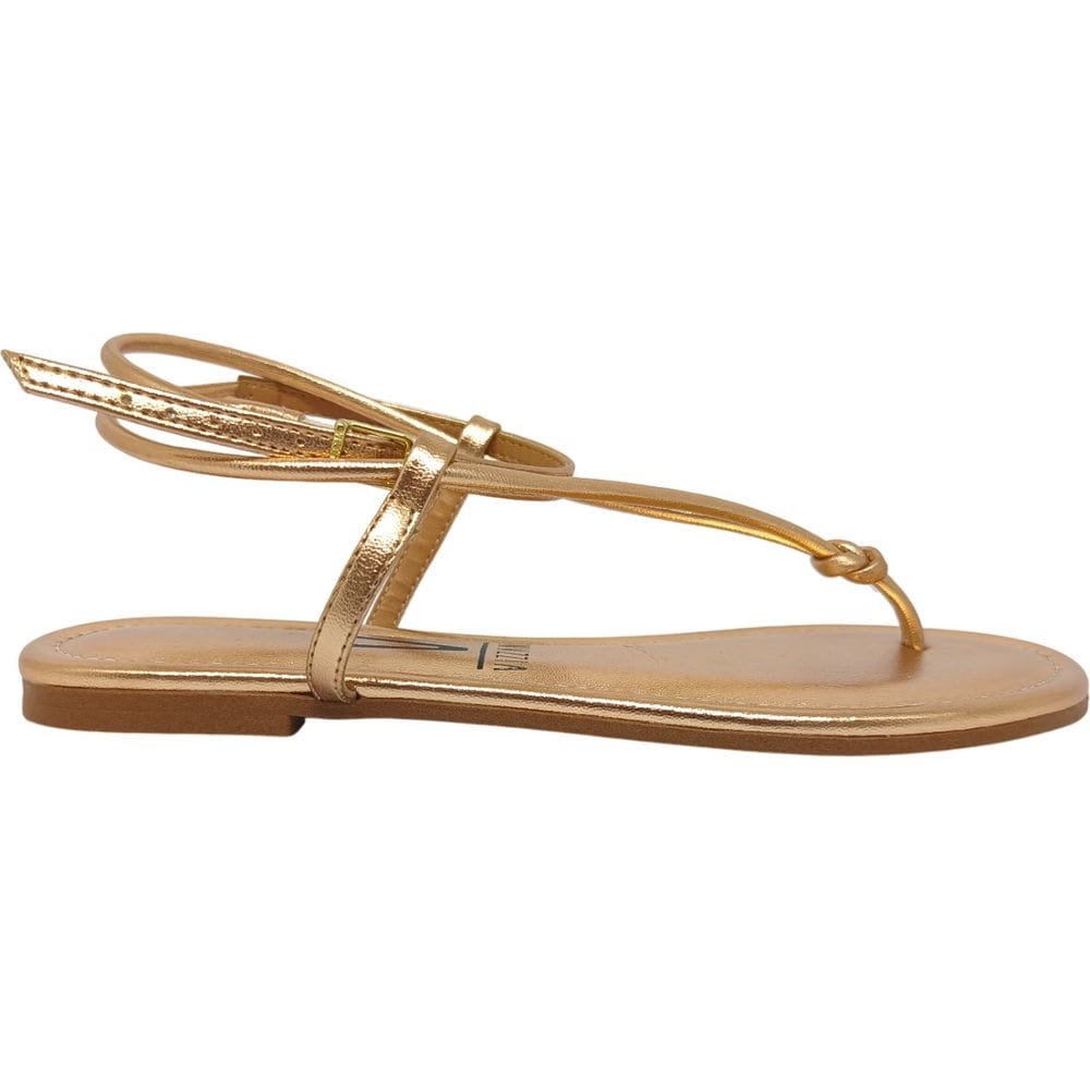 Sandália Dedo Feminina Rasteira Casual Dia a Dia Passeio Trabalho Verão Conforto Vizzano 6235.1816