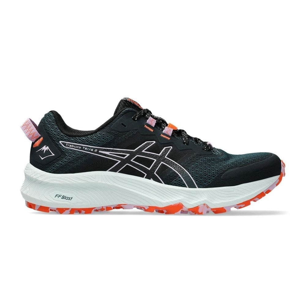 Tênis Asics Gel-Trabuco Terra 2 Feminino - Verde+Roxo