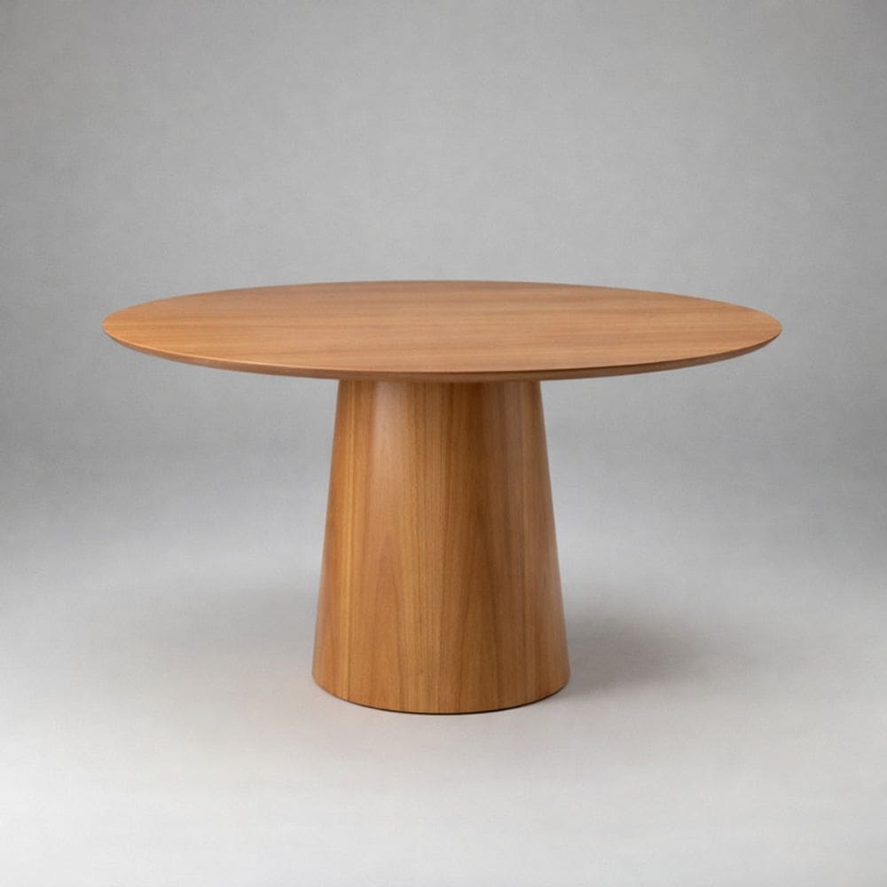 Mesa de Jantar Tampo Redondo 135cm - Dijon - Gold Salas