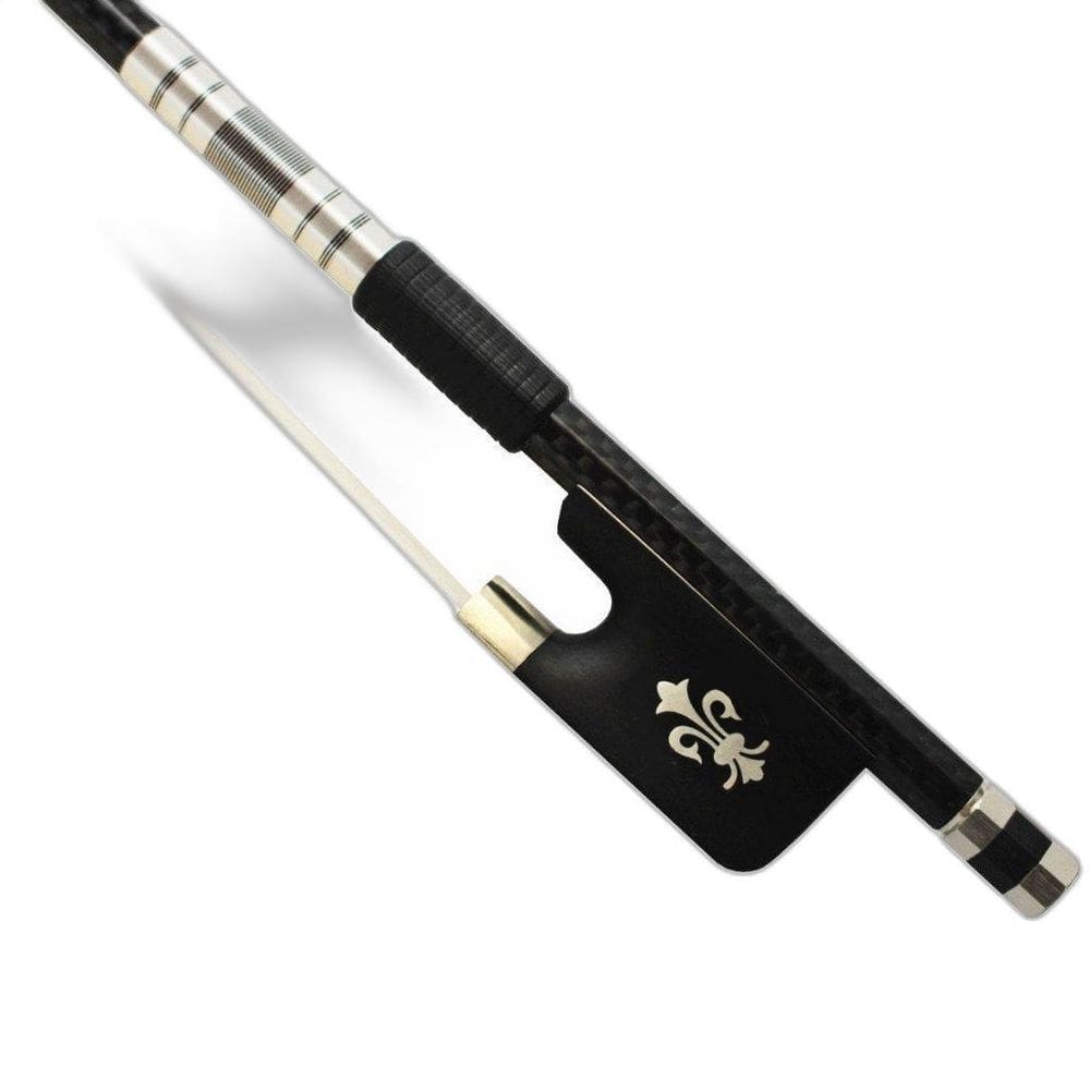 Arco Viola Fibra de Carbono Trançado 4/4 Mongolia 63g