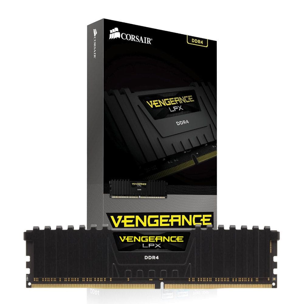 Memória RAM Gamer Corsair Vengeance LPX 16GB 2400MHz DDR4 CL14 CMK16GX4M1A2400C14