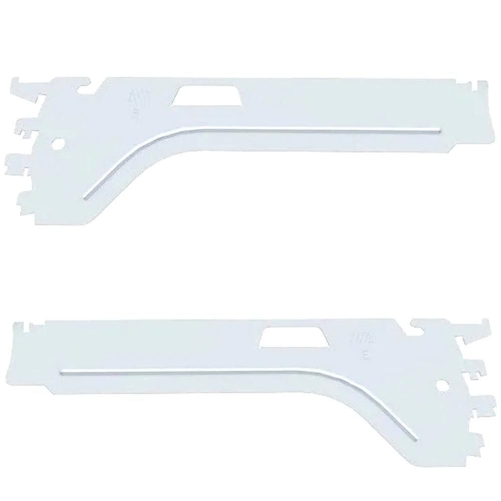 Suporte Lateral Gondola Fit Com Janela 30Cm Par Branco - Amapa