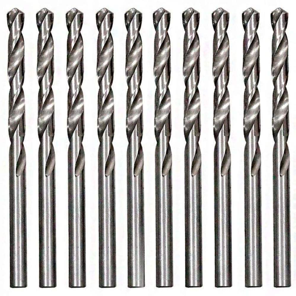 Jogo Broca Aço Rápido com 10 Peças 9/64 POL 7156555