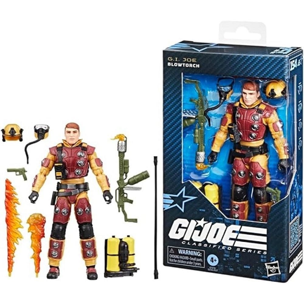 Gi Joe Classified Series Elite 154 – Gi Joe Blowtorch - Hasbro