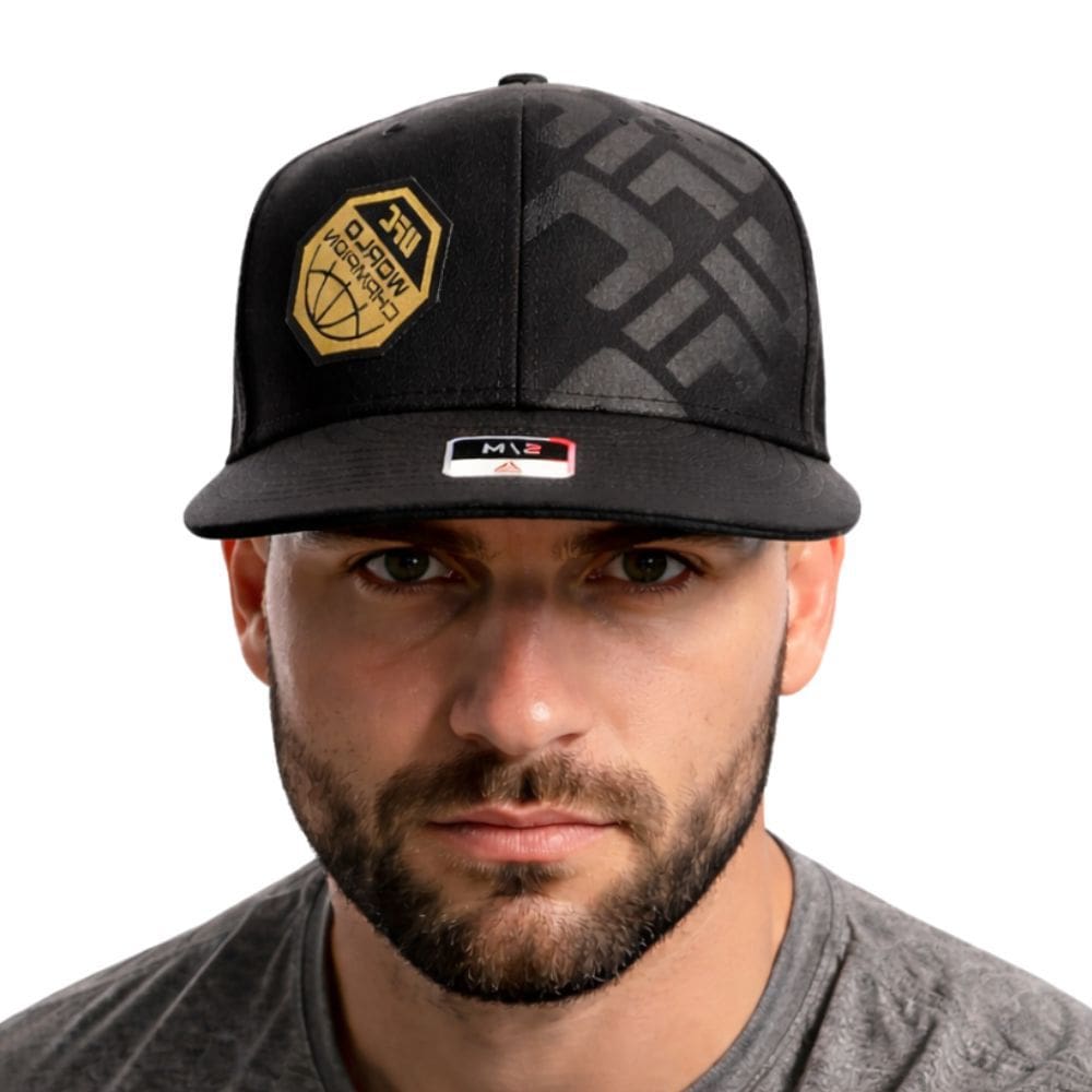Boné Reebok UFC fechado aba reta patrocinador oficial AW9807