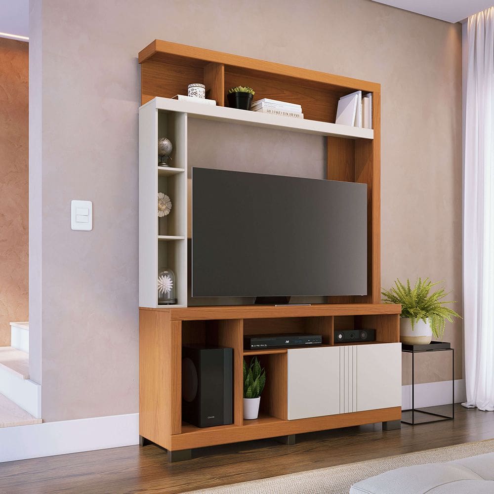 Estante Elba 136cm 2 Portas de Giro - SSX Multicoisas