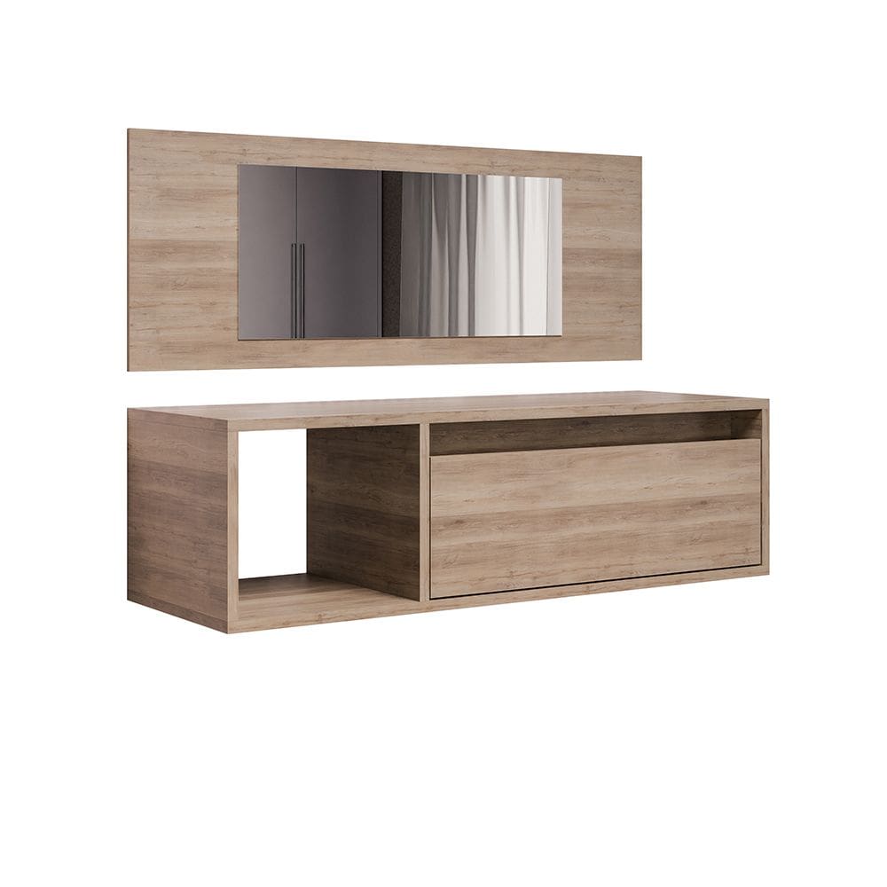 Penteadeira Camarin 1 Prateleira Eva - SSX Multicoisas