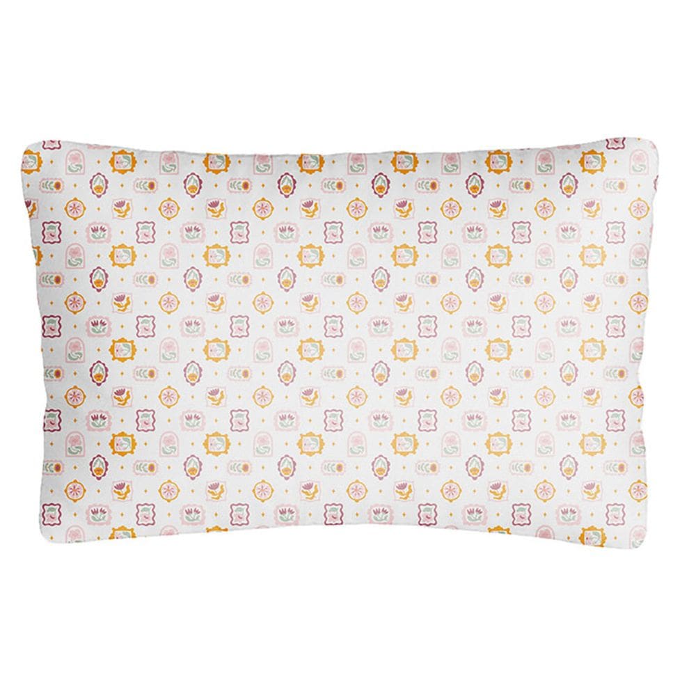 Fronha para Bebê Malha Estampada 28 cm x 40 cm Bublim