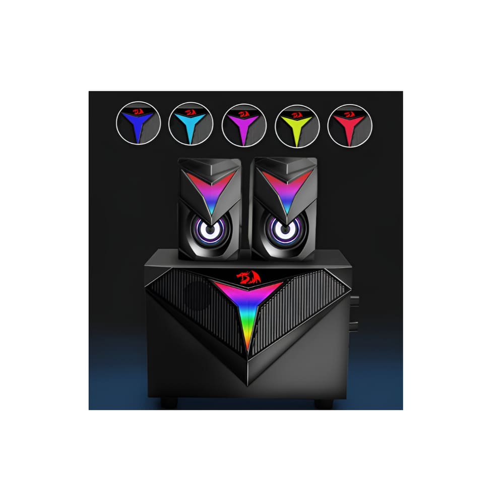 Caixas De Som E Subwoofer Gamer Redragon Toccata Gs700 Rgb