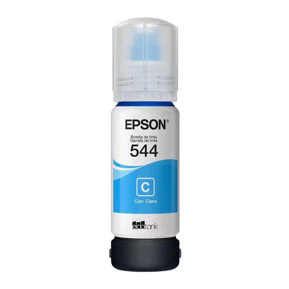 Refil De Tinta Epson T544222 Ciano