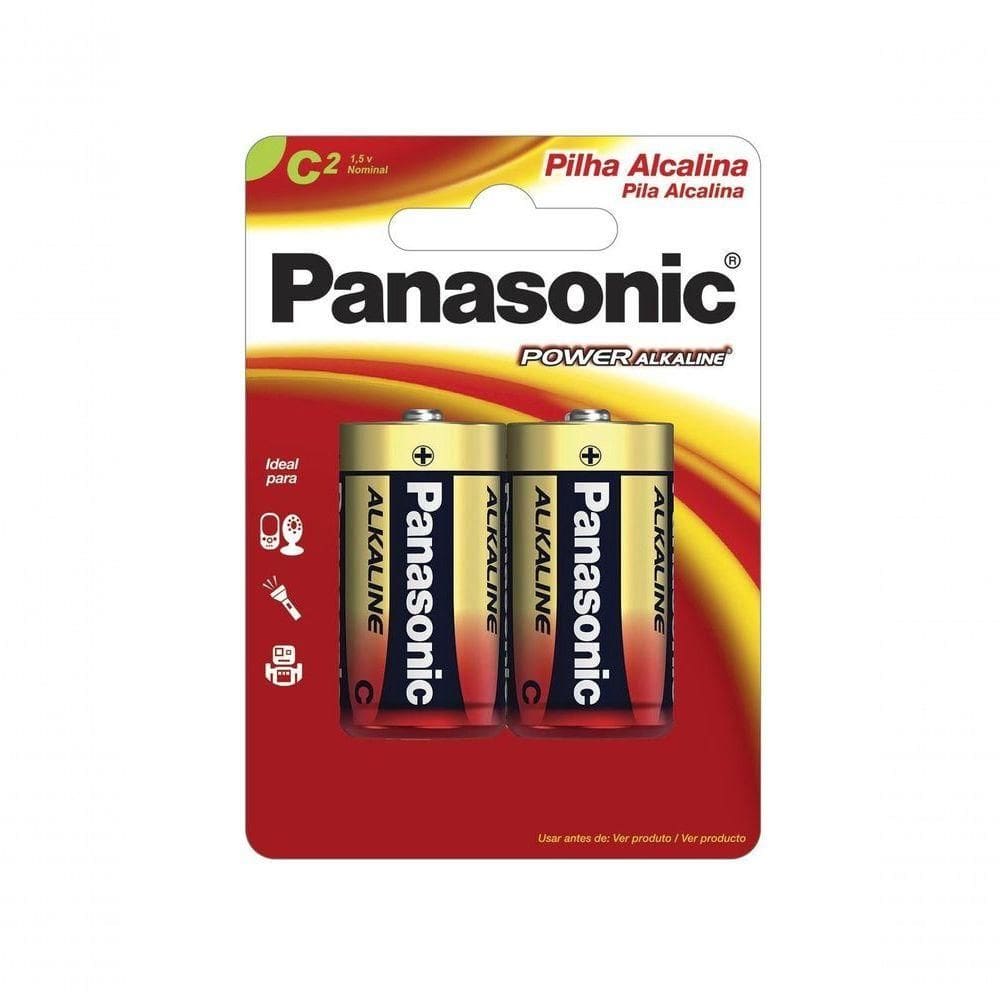 Pilha Alcalina C Lr14xab C-2