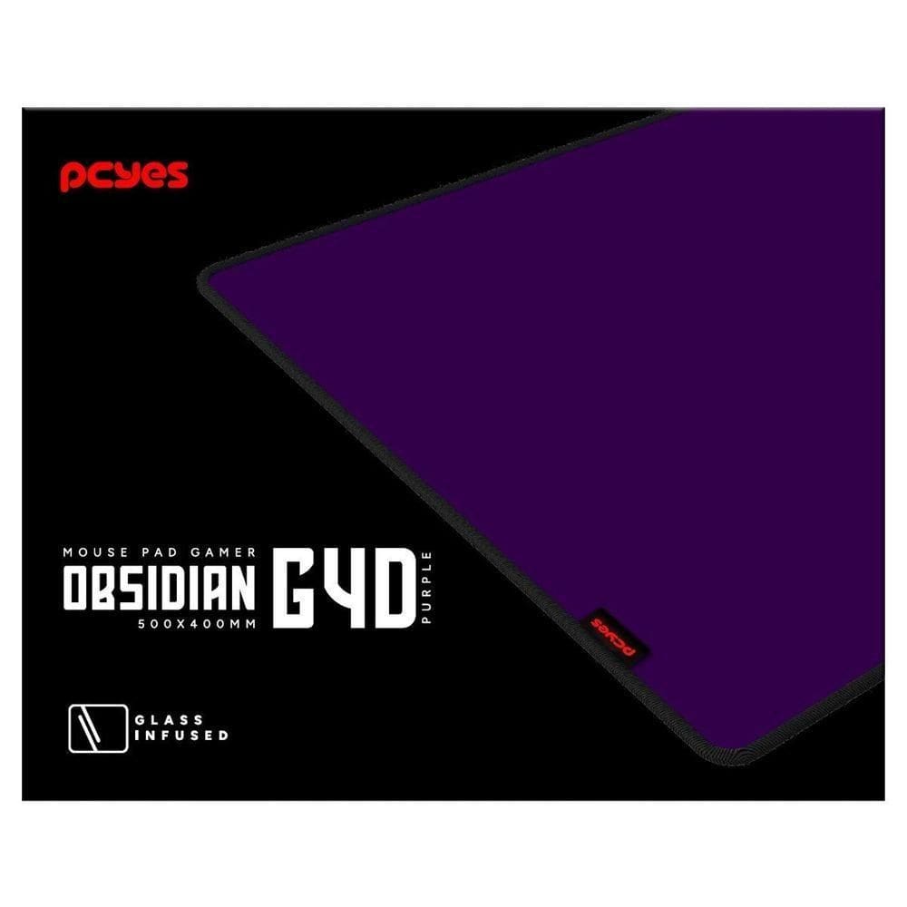 Pcyes Mouse Pad Obisidian G4d Purple 500×400mm Pct -1