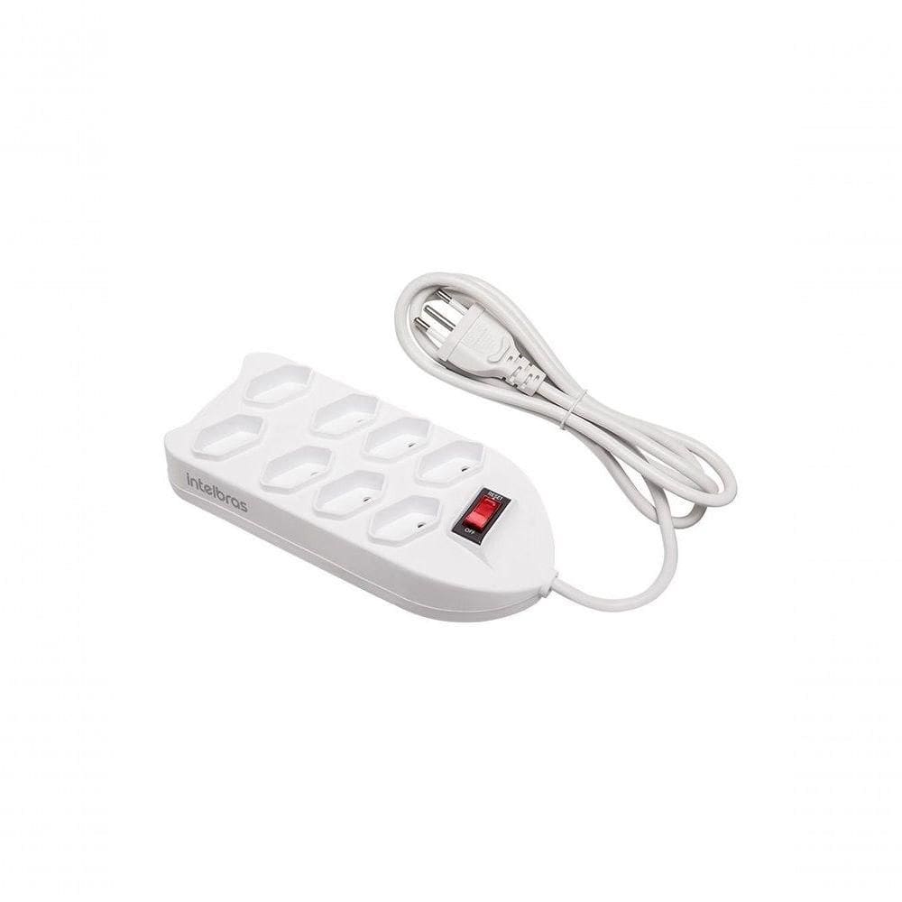 Protetor Eletrônico Intelbras C-8 Tomadas Branco Epe1008