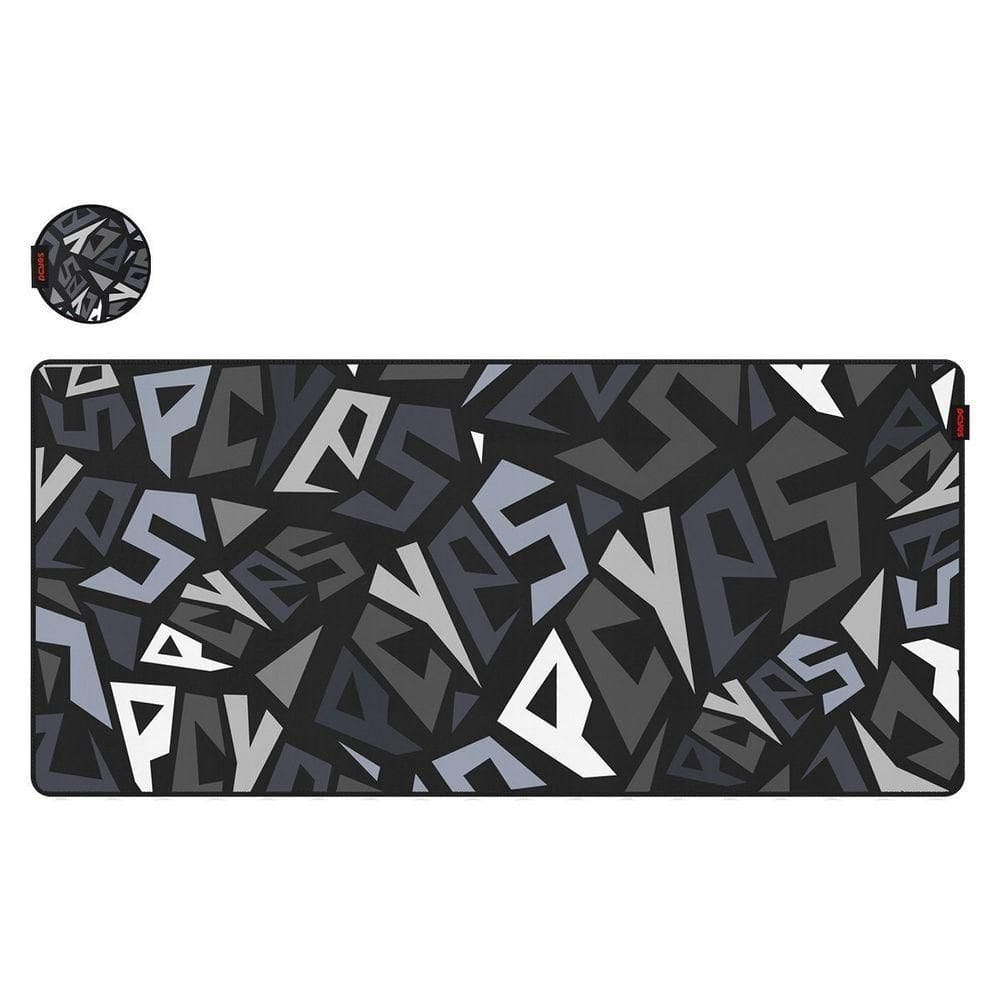 Pcyes Mouse Pad Signature Extended Black Vulcan 900×420mm