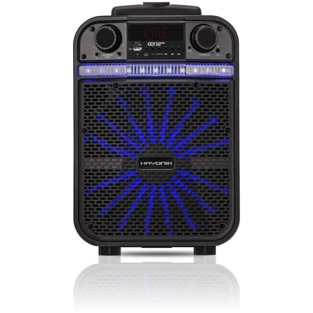 Caixa De Som Portátil Hayonik Go Power 100 80w Bluetooth